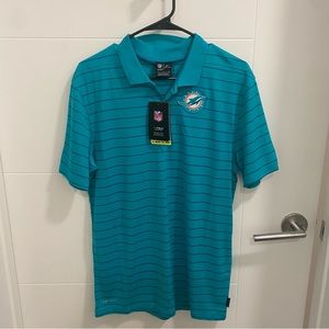 Miami Dolphins On-Field Polo Small